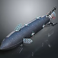 Modern Spaceship Spacecraft 3d model