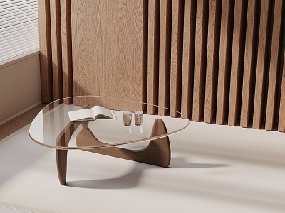 Modern coffee table model