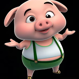 Pig Man 3d model