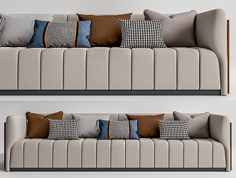 Modern Multiplayer Sofa 3d model