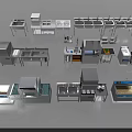 Stainless Steel Commercial Kitchen Equipment Including Sinks Worktables Dishwashers And Sterilizers