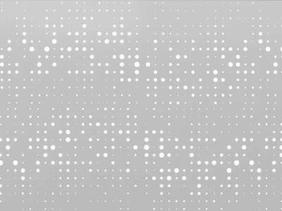 Abstract Gray Background With Scattered Small White Round Dots Pattern Design 3d model