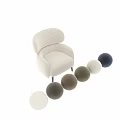 Olive Green Velvet Two Seater Sofa With High Back Wide Armrests And Wooden Legs