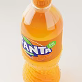 Fanta Orange Refreshing Carbonated Soft Drink In Spiral Twist Design Bottle