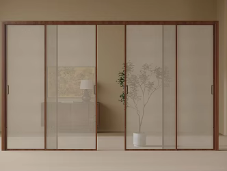 sliding door 3d model