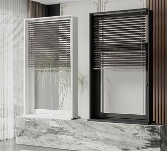 Modern blinds 3d model