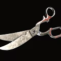 High Quality Stainless Steel Hardware Tools Scissors with Sharp Blades and Ergonomic Handles