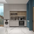 Modern Spacious Apartment Interior With Open Layout Wooden Flooring Comfortable Sofa And Natural Light