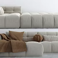 Modern Multiplayer Sofa 3d model