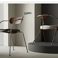 Modern Dining Chairs by Tradition Featuring Wooden Frames Metal Legs and Upholstered Seats