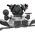 Modern Robot Technology Robot 3d model
