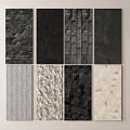 Modern Stone Stone Background Wall Mao Stone Wall Rock Wall Culture Stone Wall Panel 3d model