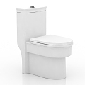 Modern toilet seat 3d model