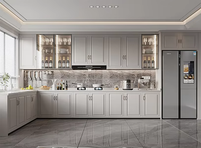 Modern Kitchen 3d model