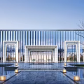 Modern Sales Office Building Simple Sales Department Club 3d model
