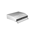 Modern Silver Kitchen Appliance With Control Panel For Home Cooking Space