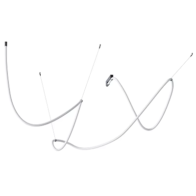 Minimal art chandelier 3d model