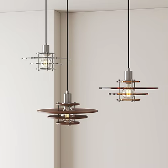 Modern Restaurant Chandelier 3d model