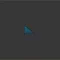 Three Different Colored Tents with Supports on Smooth Surface with Reflections