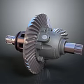 Industrial Equipment High Precision Mechanical Gear Shaft With Metal Components And Structure Design