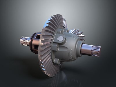 gear large gear small gear cast iron gear internal gear external gear bevel gear 3d model