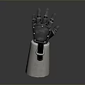 Hand Armor Metal Gloves Hand Armor Hand Armor Metal Hand Armor Military Articles 3d model