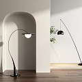 Floor lamp combination 3d model
