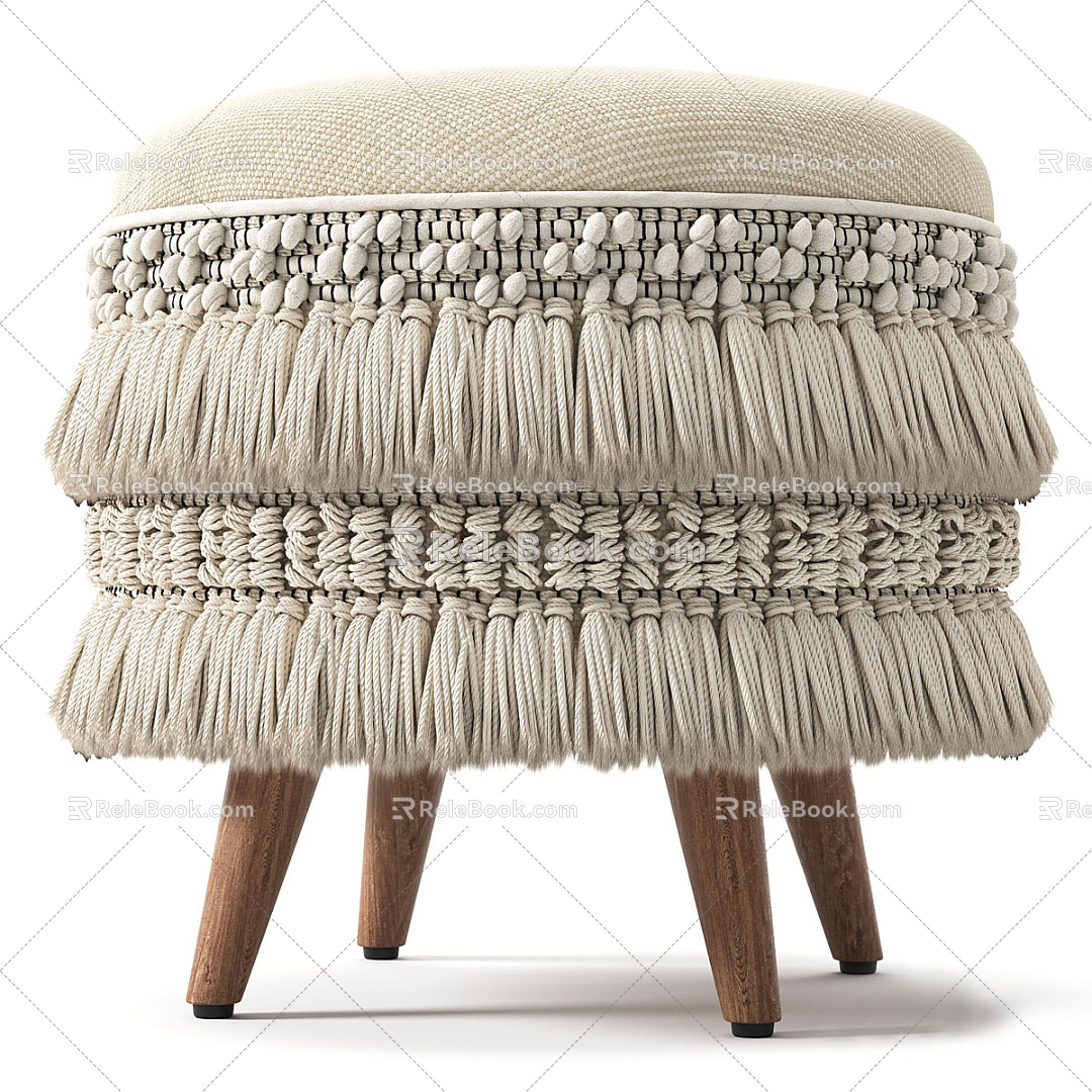 Modern stool round stool model