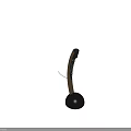 Premium Wireless Headphones With Gold Frame Black Ear Cups And Control Panel Design