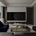 Modern Minimalist Living And Dining Room With Luxury Leather Sofa And Elegant Interior Design
