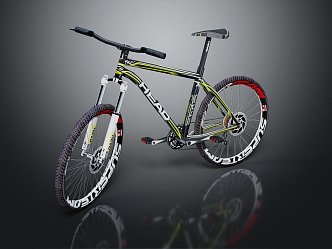 Modern Bike Off-Road Bike Sport Bike Race Bike Mountain Bike Ride 3d model