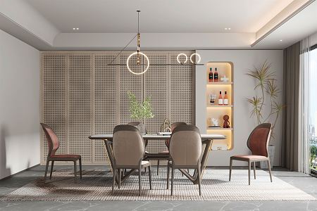 Modern Restaurant 3d model