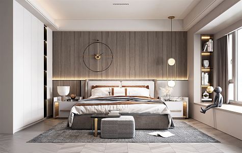 Modern Bedroom 3d model