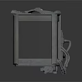 Gray Metal Industrial Equipment With Square Panel Pipes And Cooling Structure