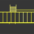 Outdoor Sports Equipment Yellow Red Climbing Frame With Ladder And Rings