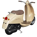 Vintage Scooters With Classic Design And Stylish Colors