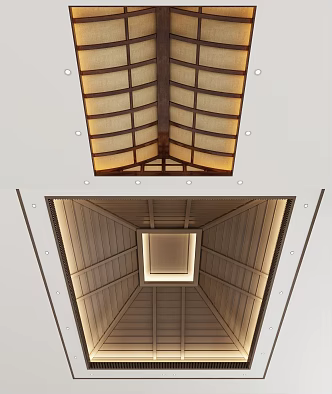 New Chinese Ceiling 3d model