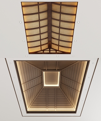 New Chinese Ceiling 3d model