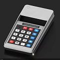 Classic Desktop Calculator With LCD Display Numeric Keypad Function Buttons And GI Label