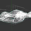 Futuristic Yellow And White Concept Car With Sleek Aerodynamic Body Design