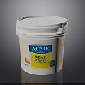ACME REAL YEAST Dayonnaire 5L Bucket With White Lid And Label Design
