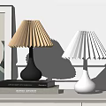 Nordic Table Lamp Middle Atmosphere Lamp 3d model