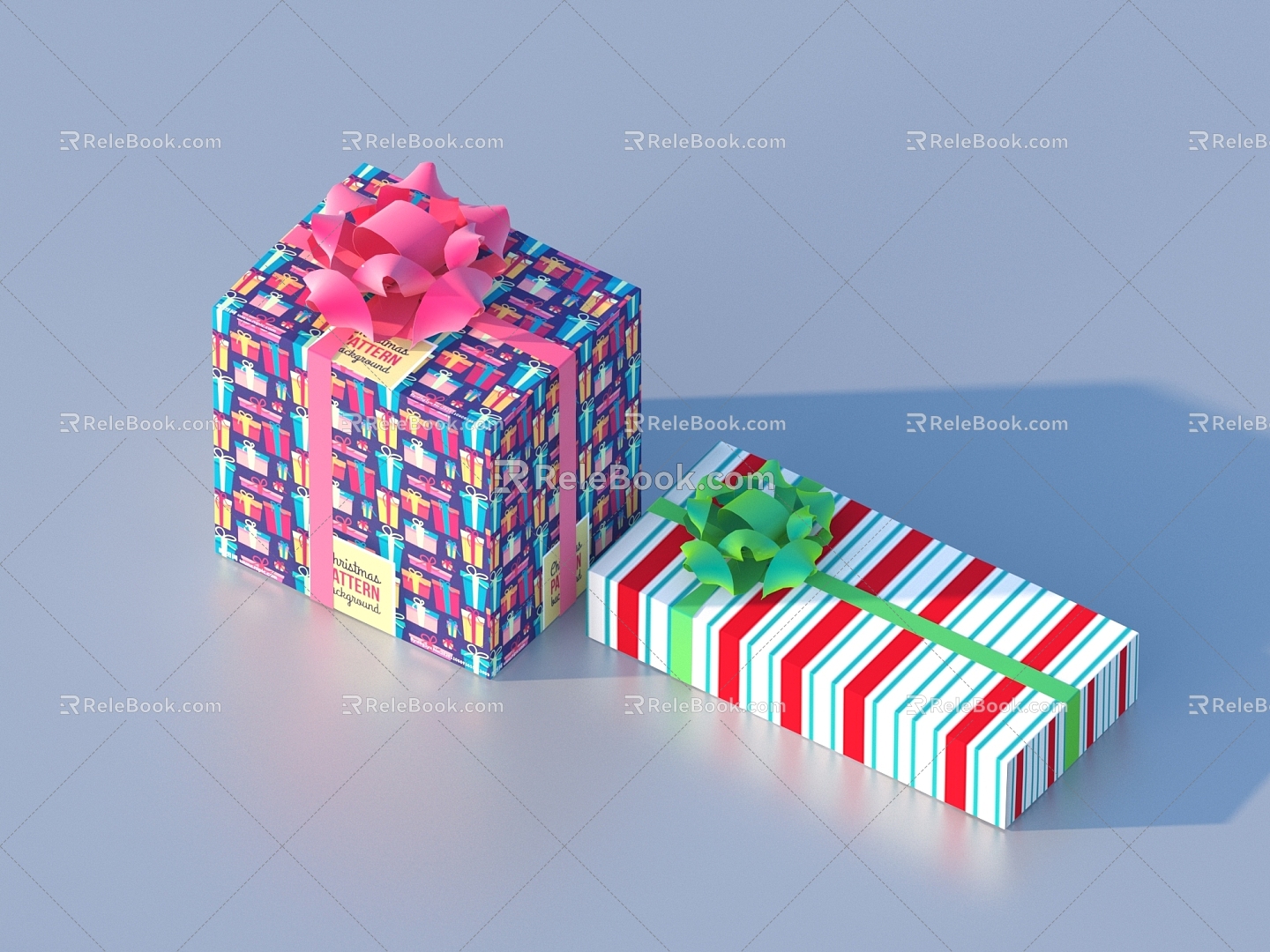 Gift Box Gift Box Packaging Box 3d model