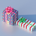 Gift Box Gift Box Packaging Box 3d model