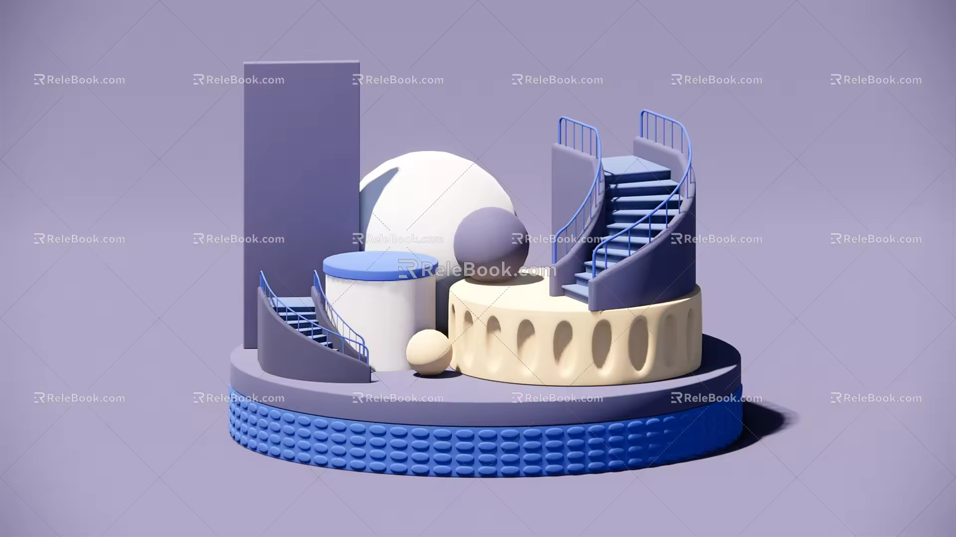 Modern Meichen e-commerce Meichen 3d model