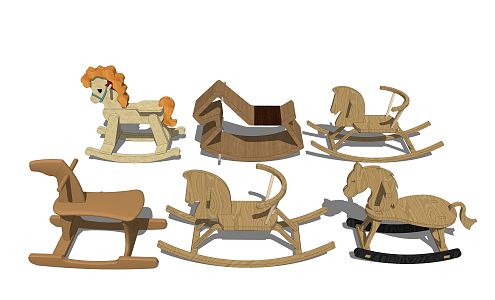 Modern Trojan Horse Children's Trojan Horse 3d model