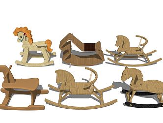 Modern Trojan Horse Children's Trojan Horse 3d model