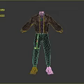 Black Utility Jacket And Pants Set With Multiple Pockets For Casual Daily Wear