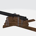 Cannon 3d model