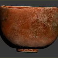 Vibrant Red Textured Ceramic Bowl For Daily Household Use And Decoration
